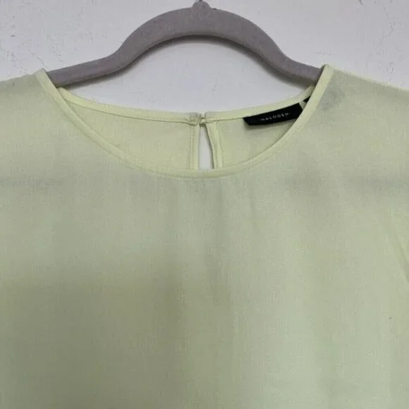 NEW Halogen womens Light Yellow Shell Top Small Professional/Work Wear Blouse - Picture 11 of 11